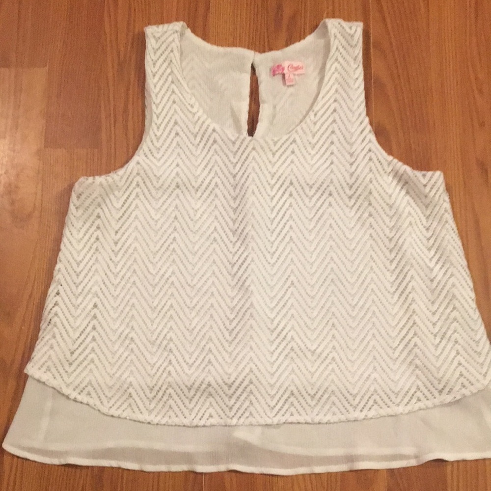 Candies Sleeveless Shirt size Large (K) - Picture 2 of 4
